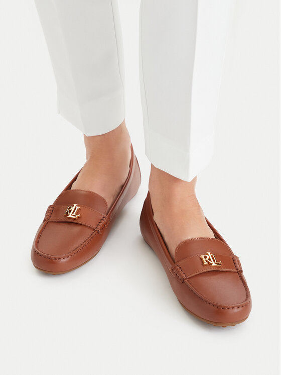 LAUREN RALPH LAUREN LAUREN RALPH LAUREN Mokasyny 802P09040002 Brązowy