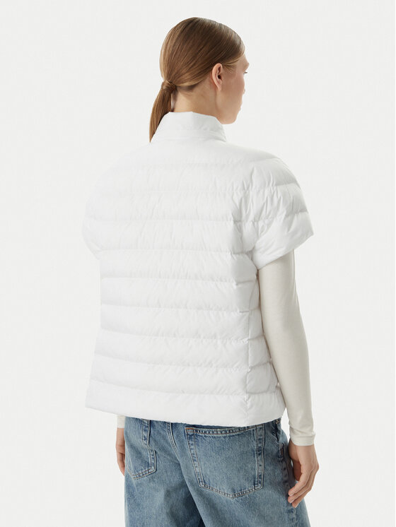 EA7 Emporio Armani EA7 Emporio Armani Bezrękawnik 7W000477 AF12476 U0002 Biały Regular Fit