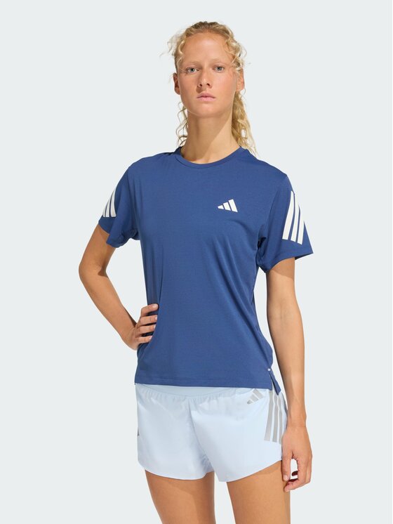 adidas adidas Koszulka techniczna 158728 Niebieski jasny Regular Fit