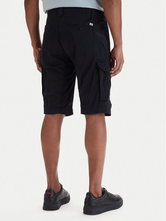 C.P. Company C.P. Company Pantalon scurți din material RSCMBE746A005694G Bleumarin Regular Fit