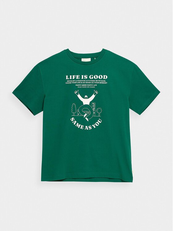 T-shirt OTHSS23TTSHM450 Verde Relaxed Fit