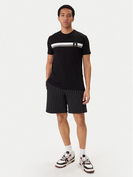 Armani Exchange Armani Exchange T-Shirt XM001792 AF12308 UC001 Czarny Regular Fit