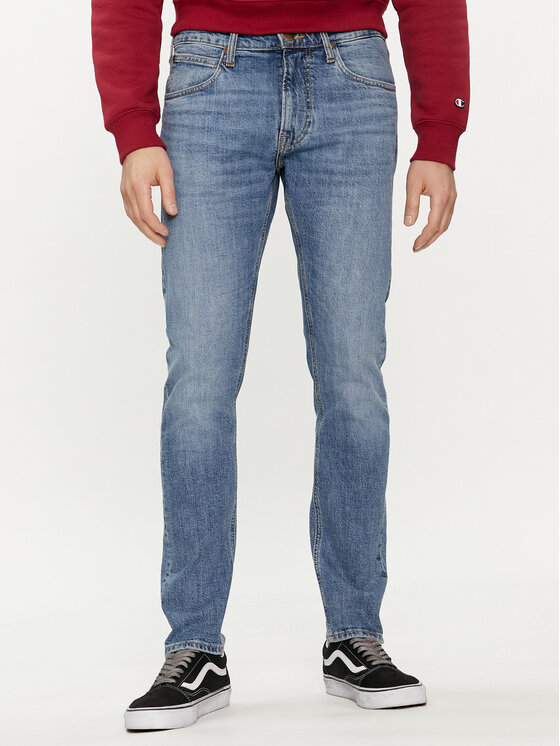 Lee Lee Jeansy Luke 112350154 Modrá Slim Fit