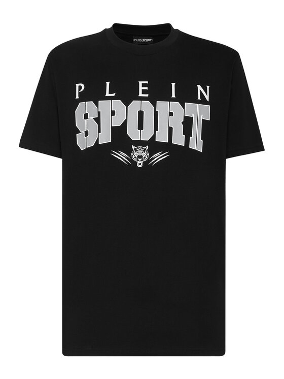 Plein Sport Plein Sport T-Shirt 1089 Czarny Regular Fit