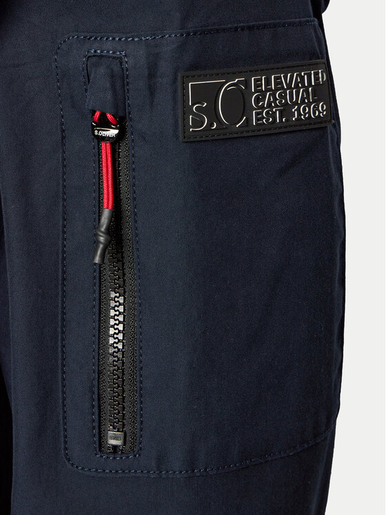 s.Oliver s.Oliver Geacă bomber 2141439 Bleumarin Regular Fit