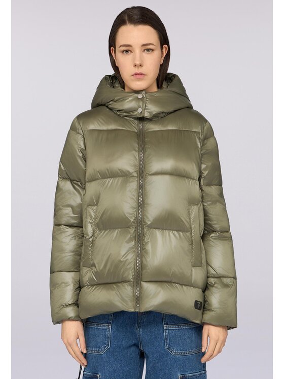 Trussardi Trussardi Giubbotto piumino F010A000446N025 Verde Regular Fit