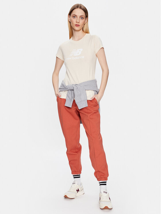 New Balance New Balance Donji dio trenerke Athletics Nature WP23553 Narančasta Relaxed Fit