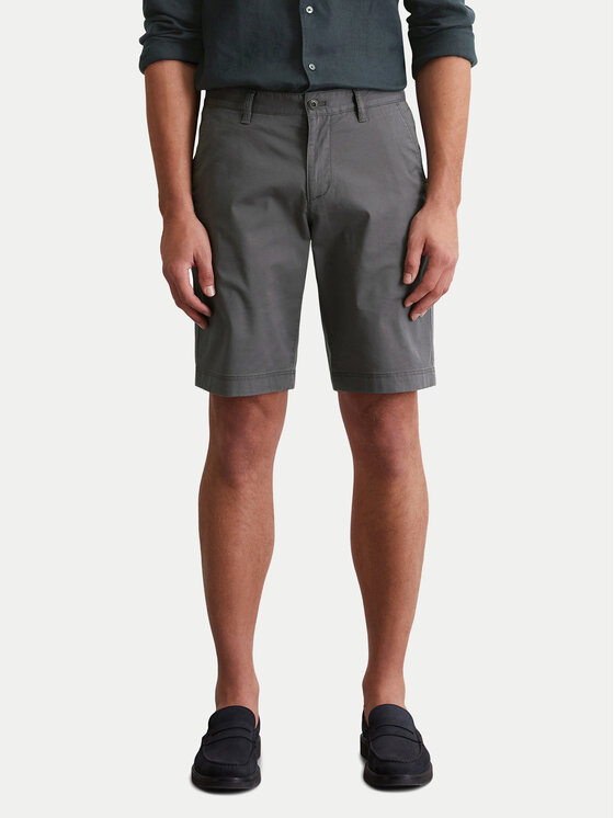 Marc O'Polo Marc O'Polo Pantalon scurți din material 536 0111 15114 Gri Regular Fit
