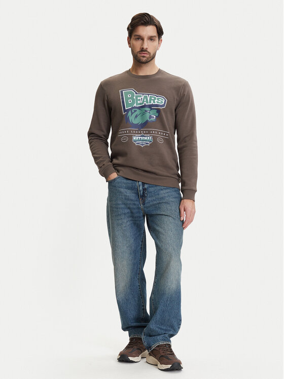 Only & Sons Only & Sons Mikina 22031838 Hnědá Regular Fit
