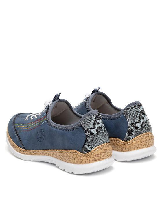 Rieker Rieker Halbschuhe N42T0-14 Blau