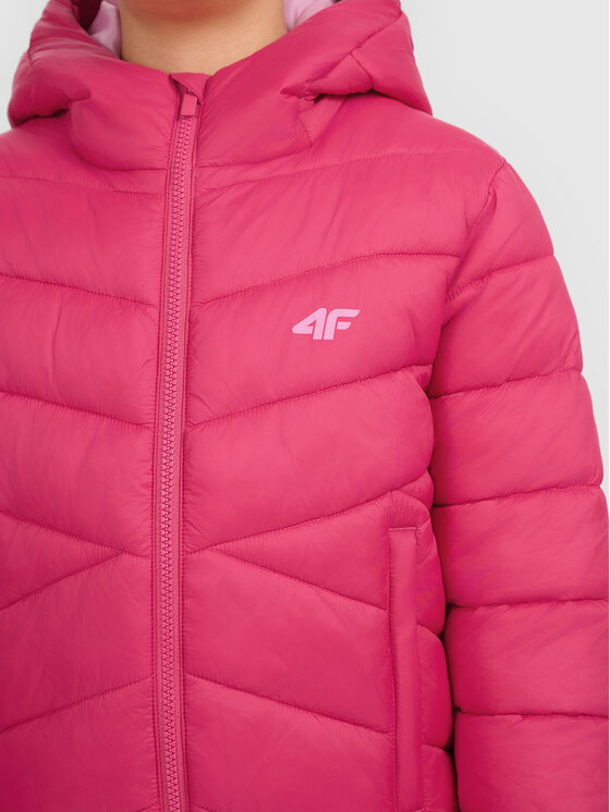 4F 4F Kurtka puchowa 4FJWAW26TDJAF0917-55S Różowy Active Fit