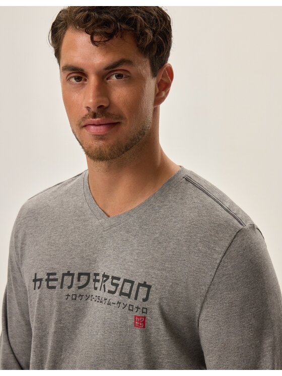 Henderson Henderson Pyžamo 41911 Šedá Regular Fit