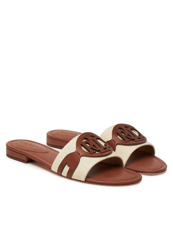 LAUREN RALPH LAUREN LAUREN RALPH LAUREN Klapki Alegra 802826823001 Beżowy