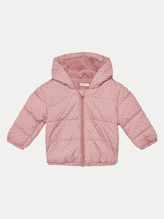 United Colors Of Benetton United Colors Of Benetton Зимова куртка 2ITSAN00M Рожевий Regular Fit