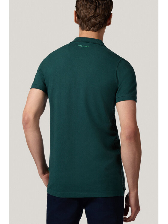 Próchnik Próchnik Polo PM5 PO073125000016 Zielony Regular Fit