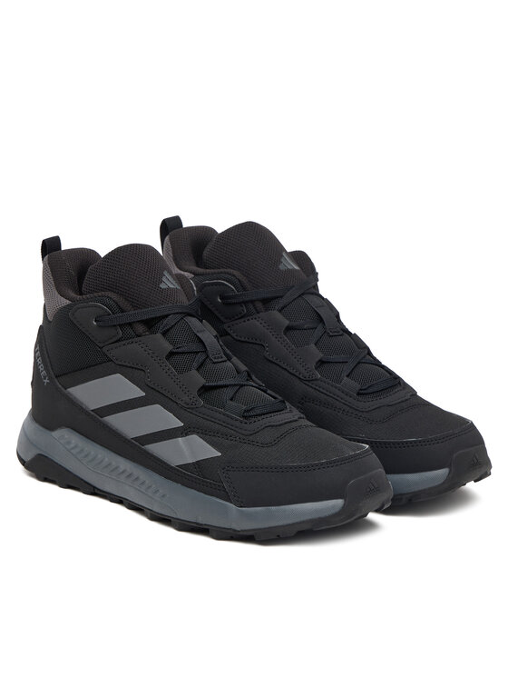 adidas adidas Трекінгові черевики Terrex Anylander Mid Junior Hiking Shoes HQ7576 Чорний
