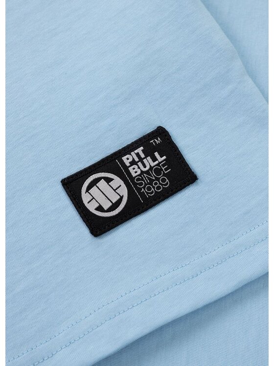 PITBULL PITBULL T-Shirt Koszulka męska EIGHTY NINE DOG XS Błękitny Regular Fit