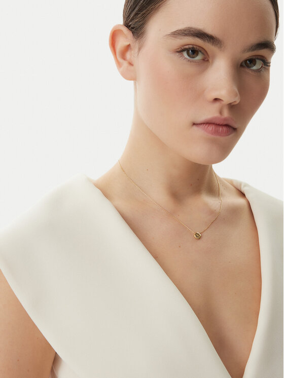 Guess Guess Kaklo papuošalas JUBN06 150JW Auksinė