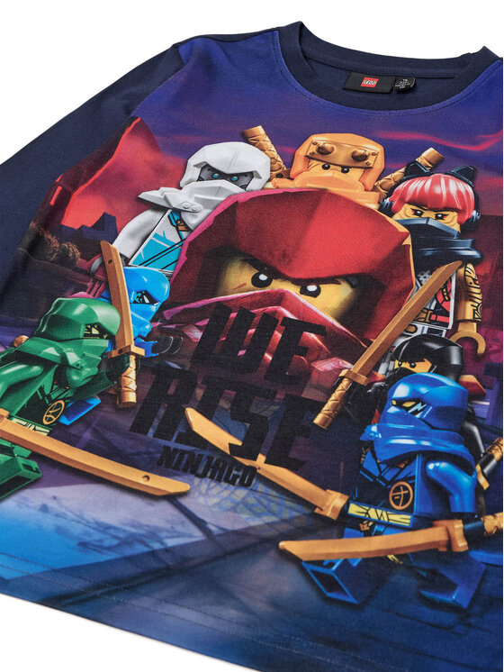 LEGO LEGO Blúz Ninjago 11010889 Sötétkék Regular Fit