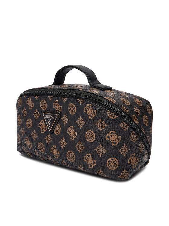 Guess Guess Kozmetični kovček Wilder Travel TWHP74 52067 Rjava