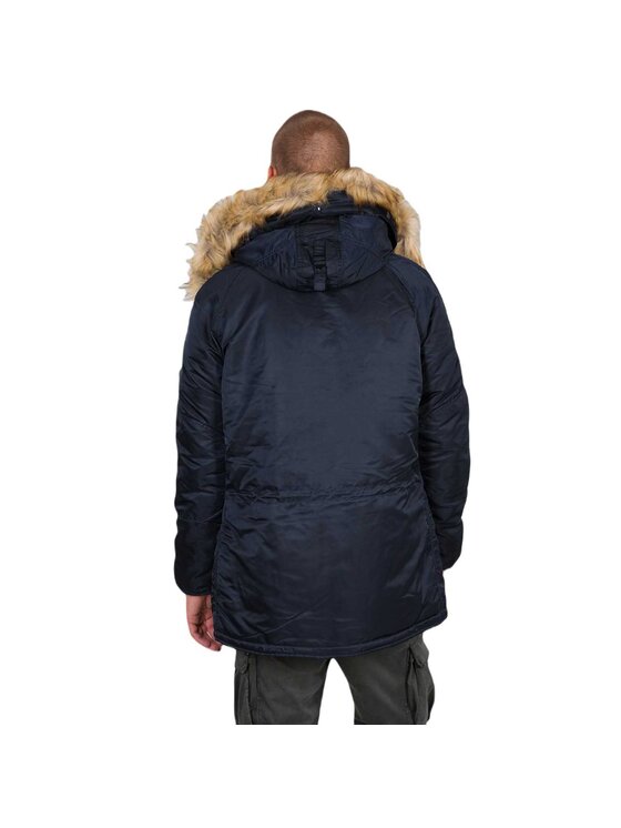 Alpha Industries Alpha Industries Kurtka zimowa AI.103141-07 Granatowy Vintage Fit