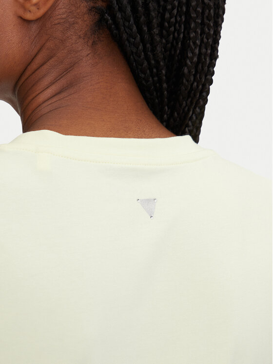 Guess Guess T-särk W5GI07 J1314 Kollane Regular Fit