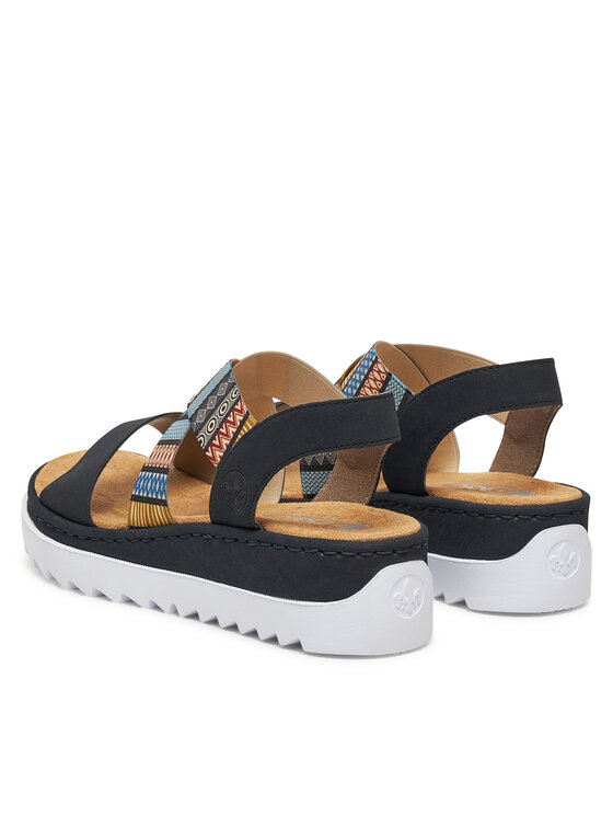 Rieker Rieker Sandalen V44G8-14 Dunkelblau