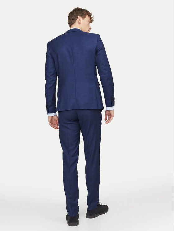 Jack & Jones Jack & Jones Marynarka Solaris 12141107 Niebieski Slim Fit