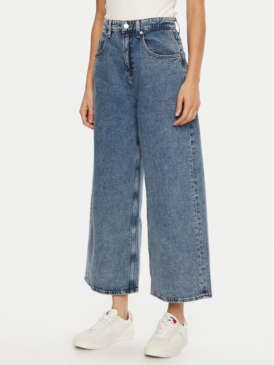 Tommy Jeans Tommy Jeans Farmer Charlie DW0DW19755 Kék Wide Leg
