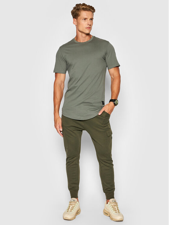 Only & Sons Only & Sons Marškinėliai Matt 22002973 Pilka Regular Fit