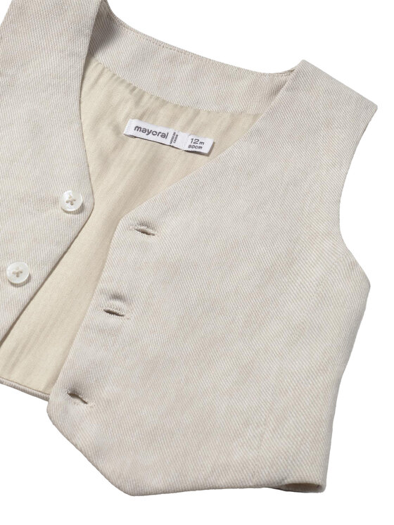 Mayoral Mayoral Елек 1303 Бежов Regular Fit