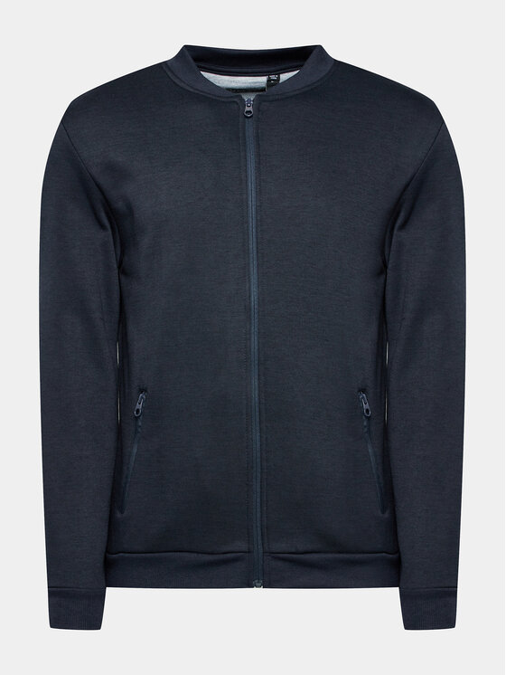 Brave Soul Brave Soul Trenerka MJS-516GREYJOYD Tamnoplava Regular Fit