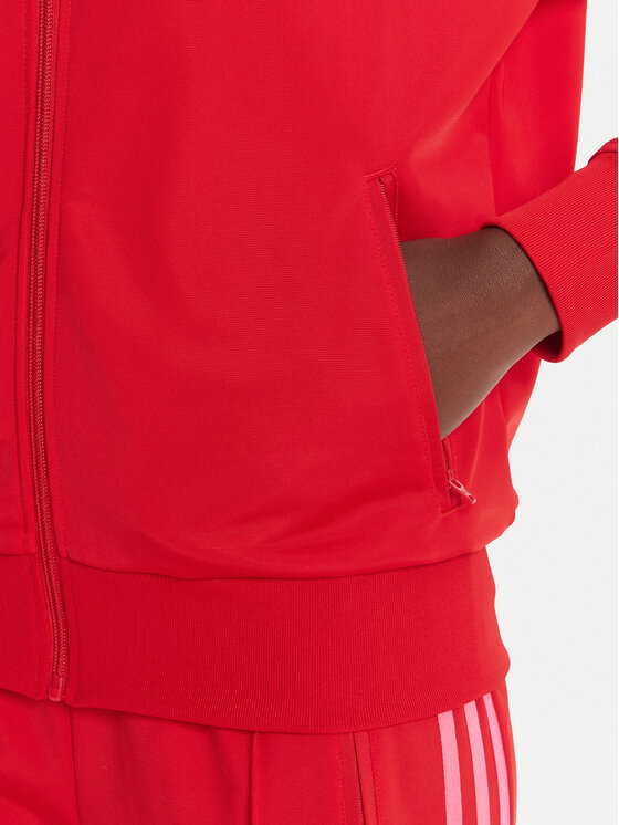 adidas adidas Bluza adicolor Classic Firebird JW3665 Czerwony Loose Fit