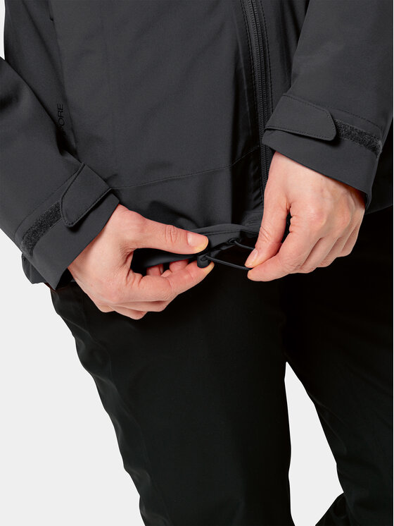 Jack Wolfskin Jack Wolfskin Outdoor striukė Moonrise 3In1 Jkt 1115621 Juoda Regular Fit