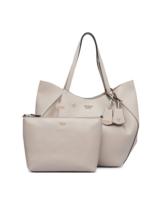 Guess Guess Дамска чанта Amorette HWBG78 98240 Светлобежов