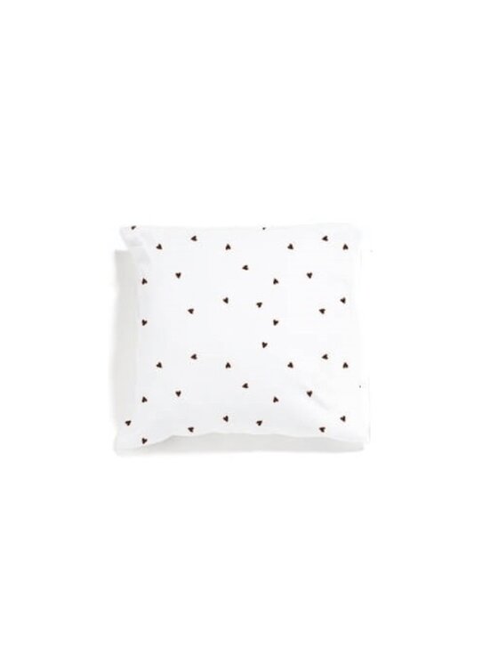 White pocket White pocket Poszewka na poduszkę we wzory Biały