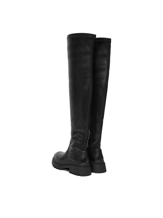 DeeZee DeeZee Čizme preko koljena 5650-1 Crna