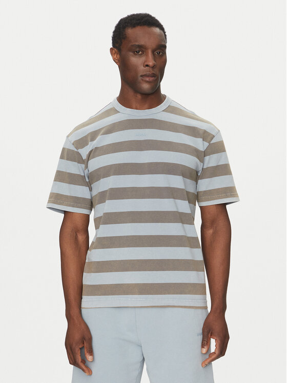 HUGO HUGO T-krekls Dockoe 50535283 Gaiši zils Relaxed Fit