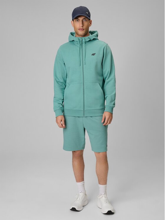 4F 4F Felpa 4FRSS26TSWSM3106-47S Verde Regular Fit