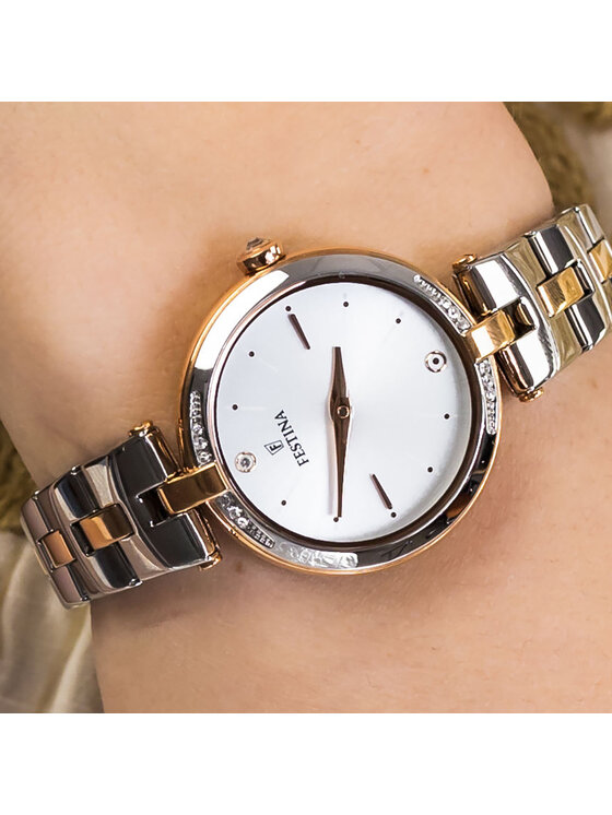 Festina Festina Ρολόι F20308-2 Ροζ χρυσό