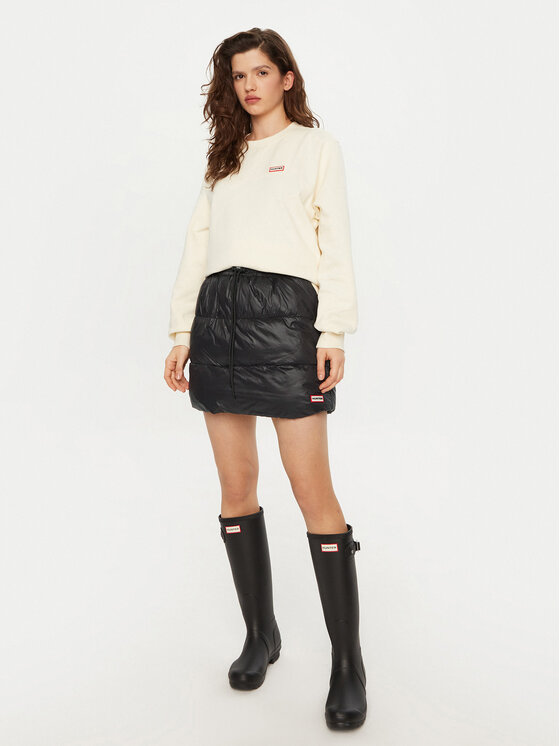 Hunter Hunter Cпідниця-міні HARW0035242 Чорний Regular Fit