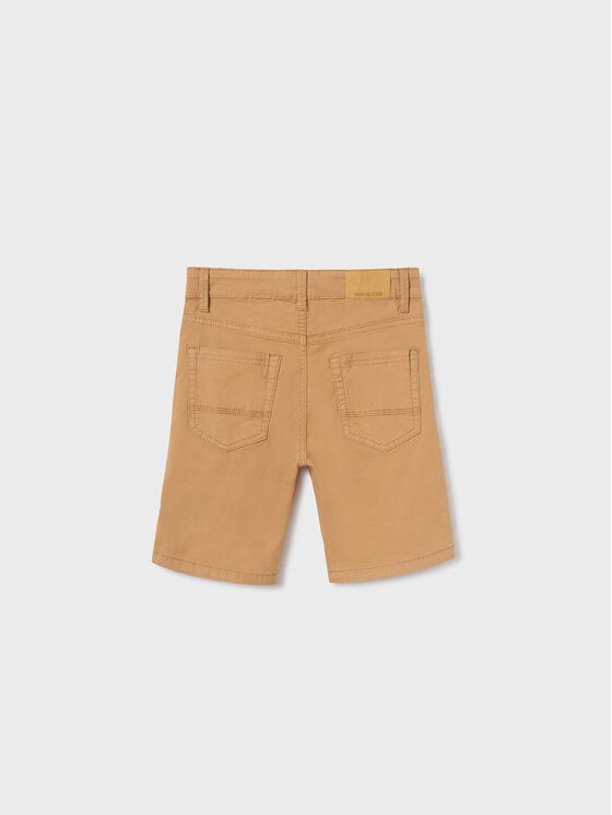 Mayoral Mayoral Шорти от плат 231 Бежов Regular Fit