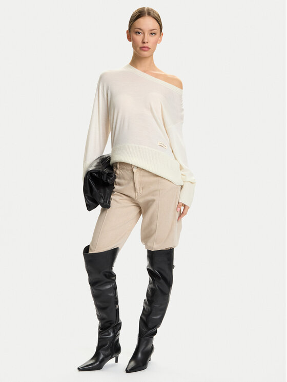 Armani Exchange Armani Exchange Светр XW000772 AF16602 U1003 Écru Relaxed Fit