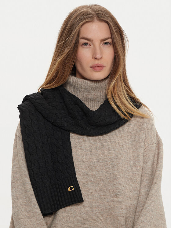 Coach Coach Schal 29CO100294 Schwarz