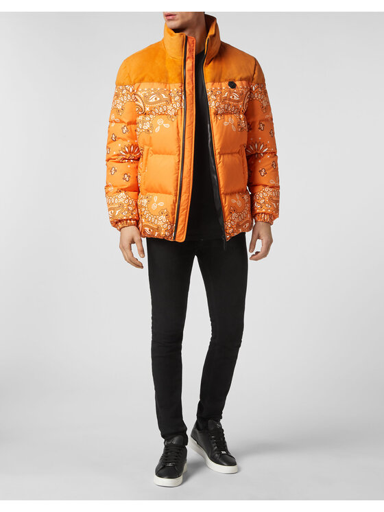 PHILIPP PLEIN PHILIPP PLEIN Zimní bunda 1155 Oranžová Regular Fit