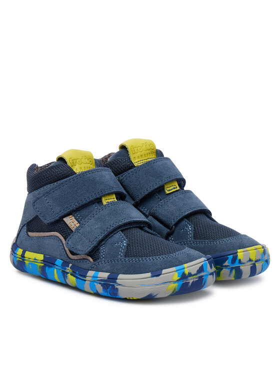 Froddo Froddo Trzewiki Barefoot Te Fun Autumn G3110262 S Granatowy