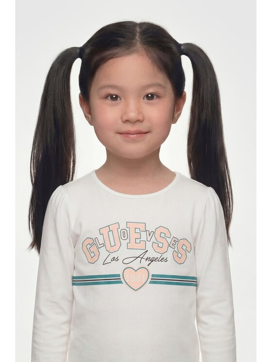Guess Kids Guess Kids T-Shirt 183731 Bílá Classic Fit