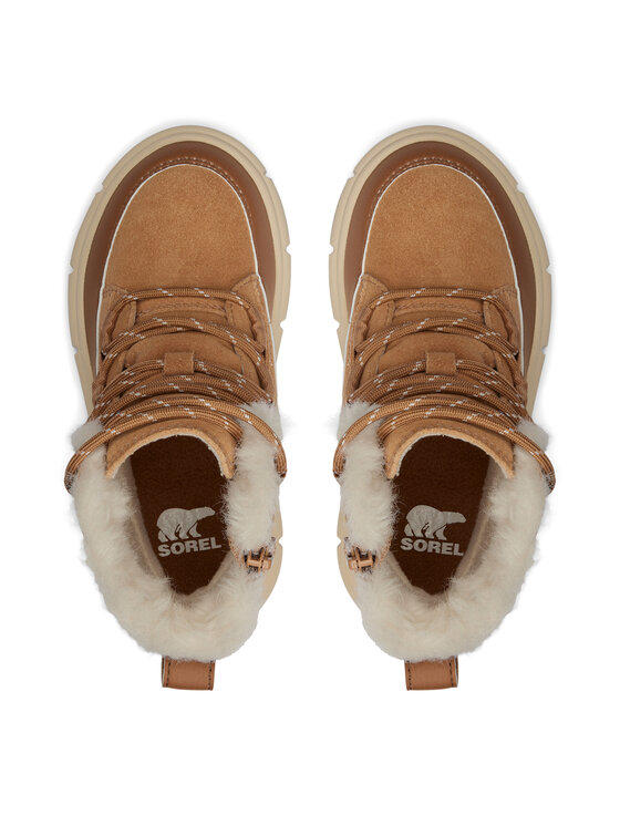 Sorel Sorel Škornji za sneg Youth Explorer III Lace Wp 2088512253 Rjava