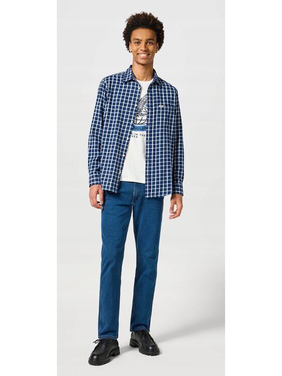 Wrangler Wrangler Jeans Greensboro Blu Regular Fit