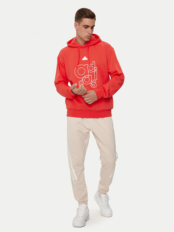 adidas adidas Sweatshirt Graphic Print IS1991 Rot Regular Fit